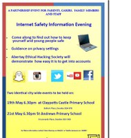 Internet Safety events for parents